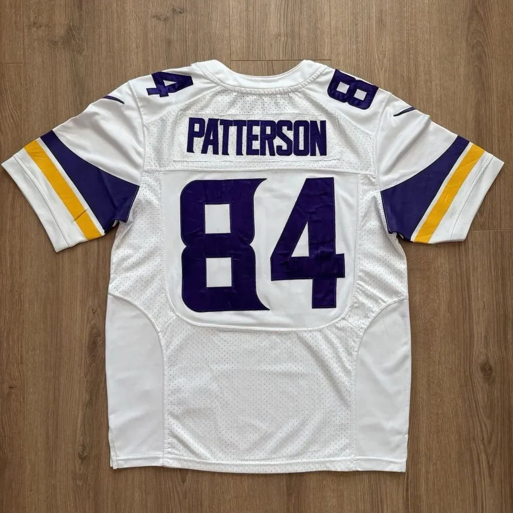 Nike Minnesota Vikings Cordarrelle Patterson #84 NFL On Field Jersey Sz 44 White